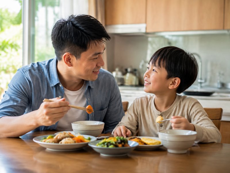 父亲每天陪孩子吃饭聊天,能不能预防孩子将来出现厌学情绪