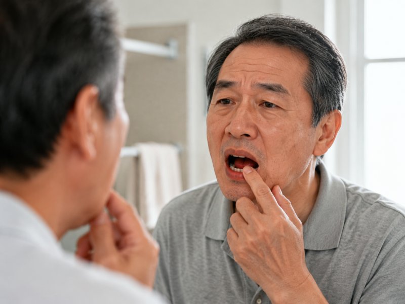 镶牙后牙龈反复出血,会不会是口腔癌的前兆?要不要去医院检查?