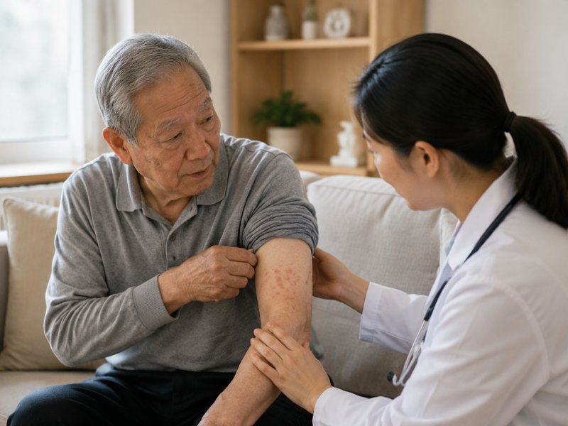 老年人得了带状疱疹怎么治疗?要不要住院?