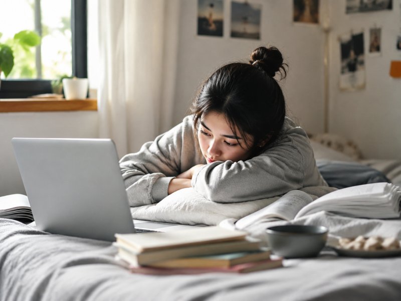 女大学生突然对什么都提不起兴趣变得很懒散，是什么原因该怎么帮？