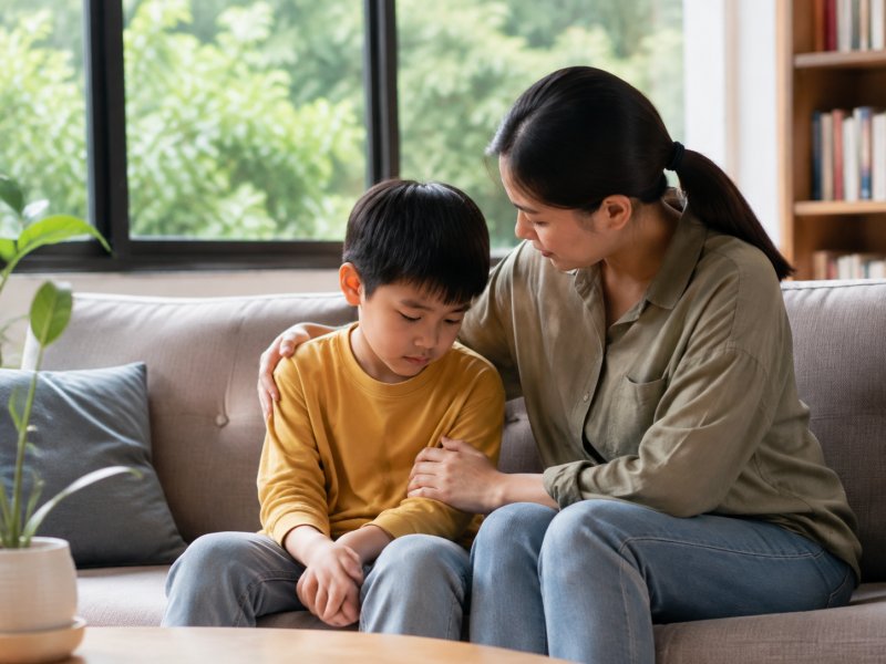 孩子情绪低落时,家长要不要立即安慰?正确护理方法是什么