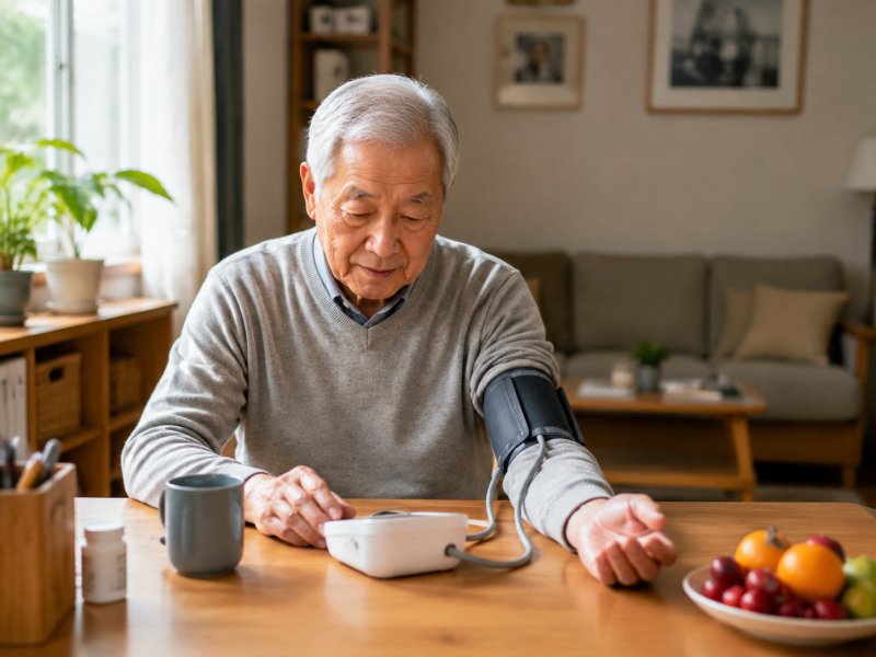独居老人如何在家护理高血压?多久测一次血压最合理?