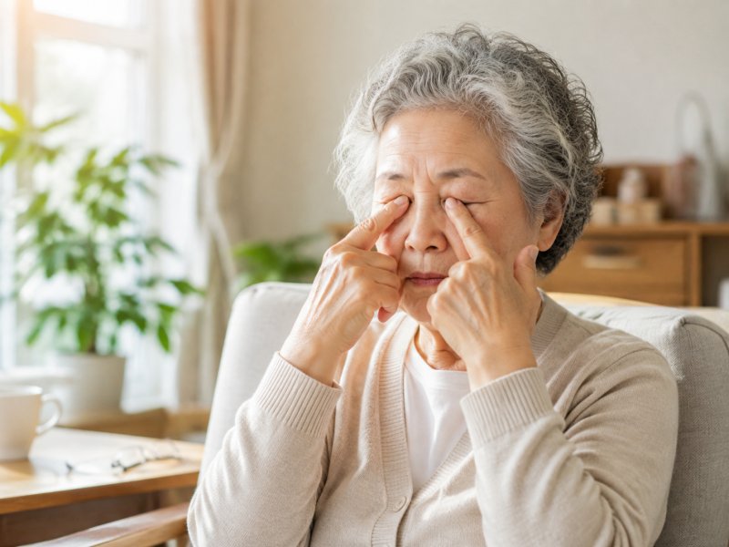 老人视力退化后日常护理要注意什么？能不能做眼保健操