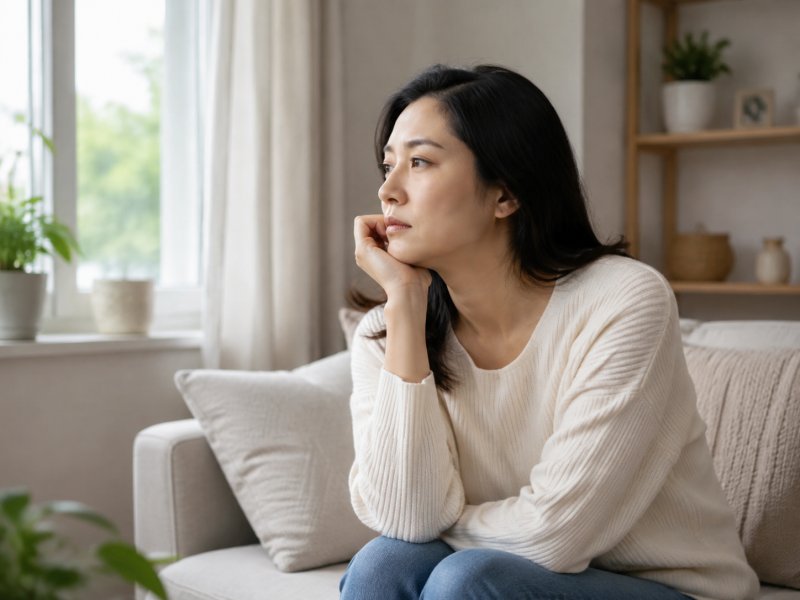 长期心情郁闷会不会导致乳腺增生?爱生闷气的女性该注意什么