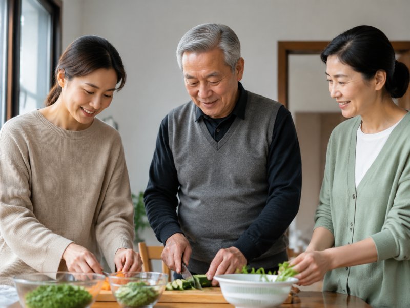 家里老人有乙肝，我们同住一个屋檐下生活细节该怎么注意