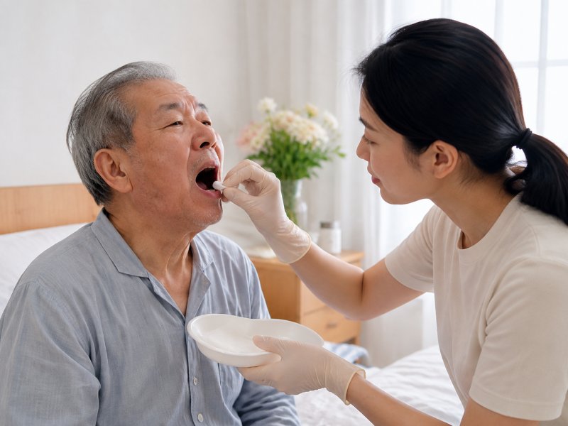 家里有口腔癌病人,日常护理该怎么消毒和换药