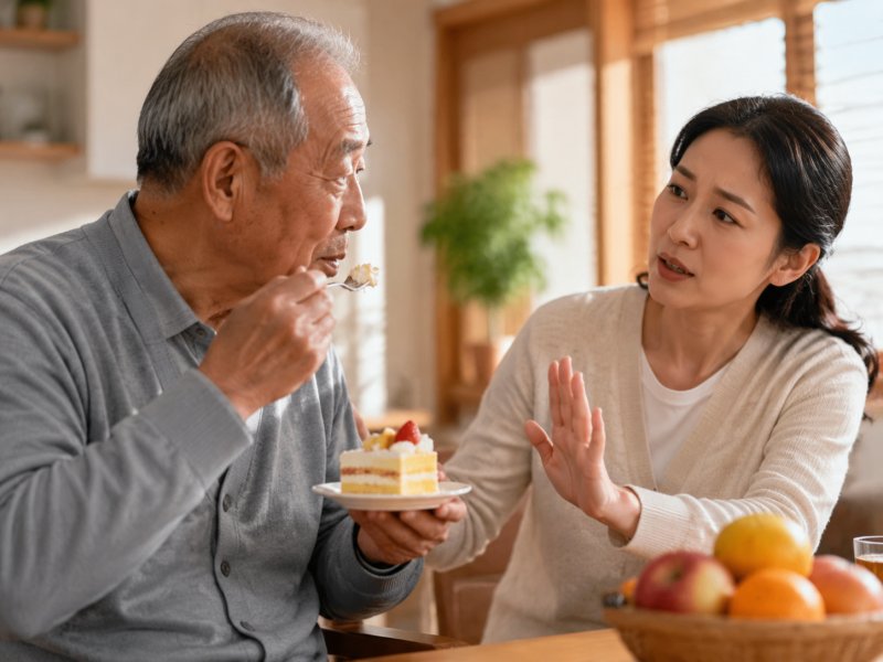 糖尿病老人嘴馋想吃糖怎么办?儿女该不该严格禁止