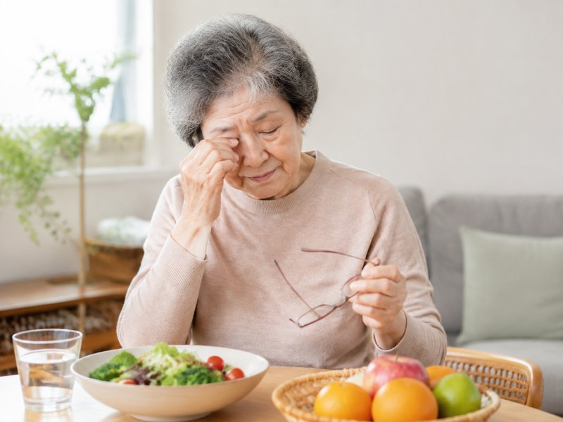 老年人眼睛干又模糊，该不该用滴眼液？怎么配合饮食调理更舒服？