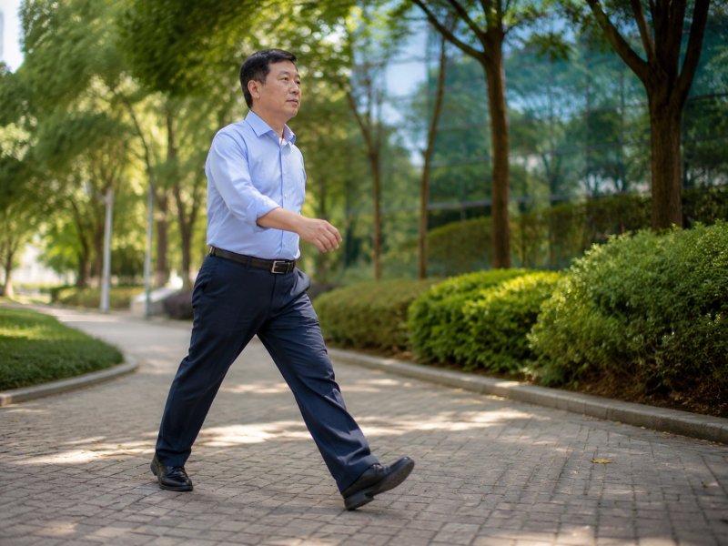 平时久坐办公室的人,利用午休走怪步十分钟会不会有助于预防肾虚?