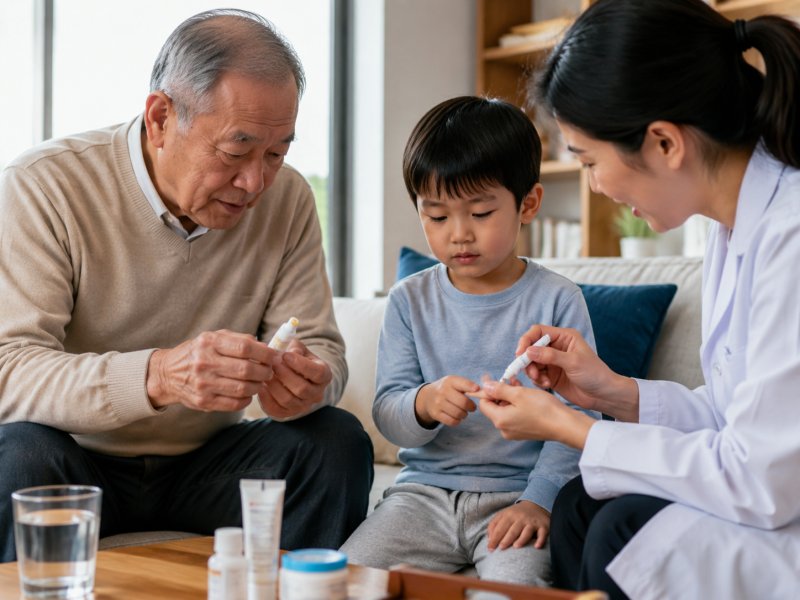 老人和小孩得了手足癣治疗上有什么不同?用药剂量如何掌握