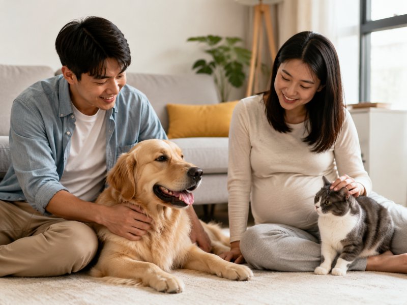 家里养宠物会不会增加不孕风险,备孕期间养猫养狗要注意什么
