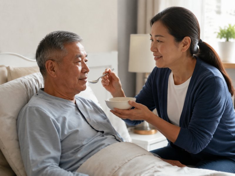 陪护胃癌家人时怎么做才能让他舒服些?日常护理要点来了