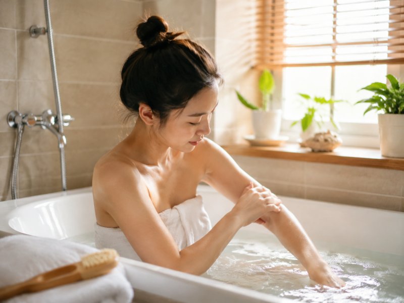 牛皮癣洗澡水温多少合适?日常清洁护理牢记3个要点