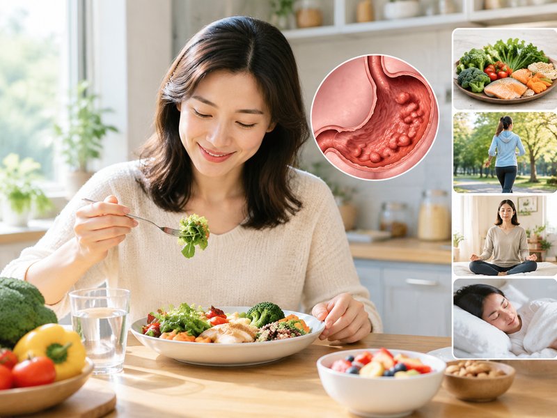 怎么吃怎么做才能让胃息肉少找上门,日常预防要点有哪些