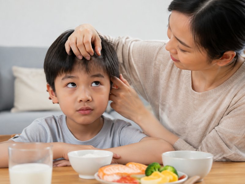儿童头发又黄又稀是缺什么营养?家长该怎么给孩子补才对