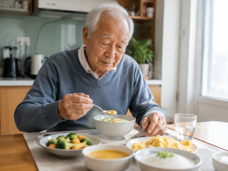 老人得了肾炎又掉牙多,该如何在饮食上兼顾护肾和嚼得动
