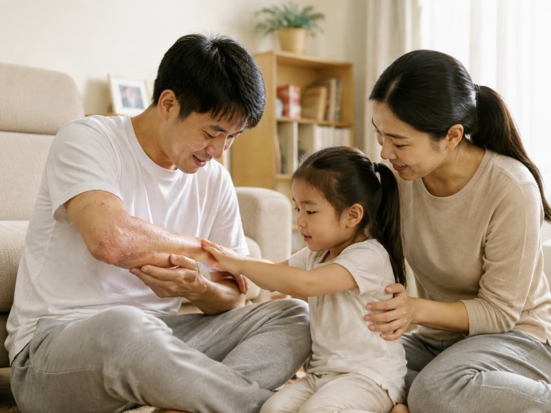 家里有人得牛皮癣,怎么预防传染给小孩和伴侣