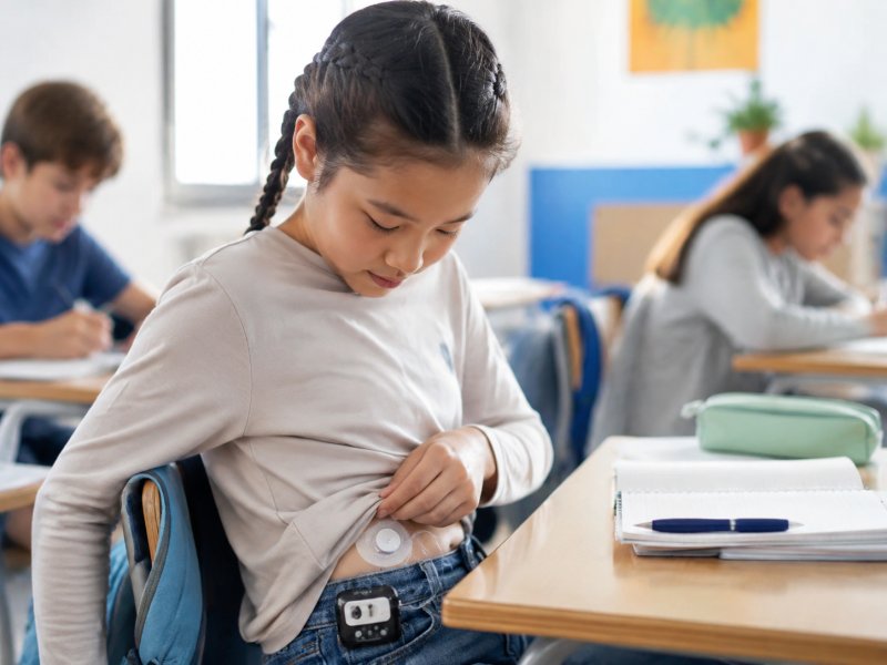 孩子用胰岛素泵上学，在学校里该怎么做好日常护理？