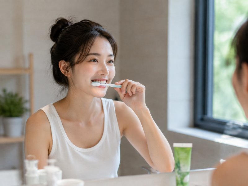 佳洁士汉草萃怎么搭配正确刷牙手法,预防牙结石效果更好?