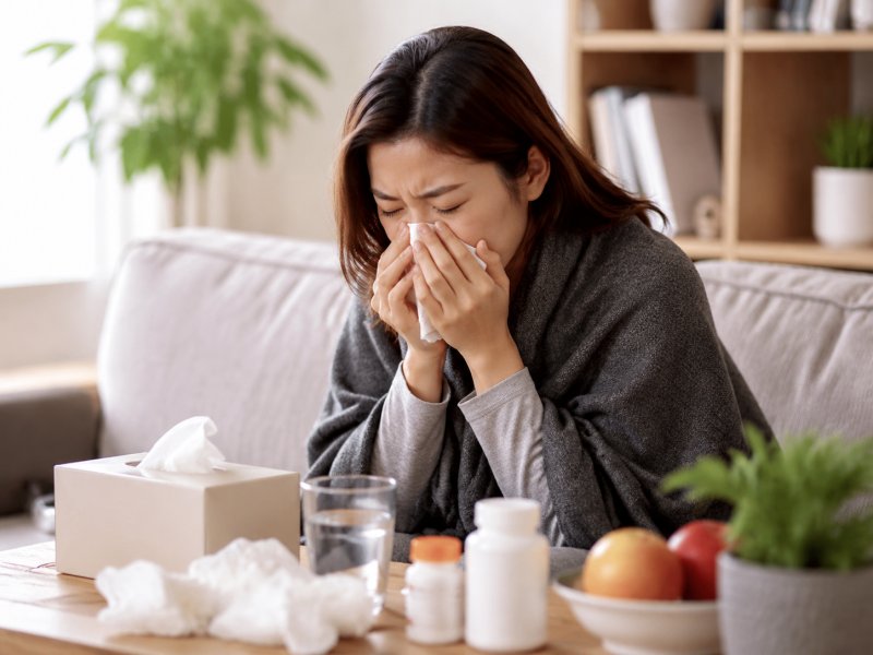 感冒了鼻涕多痰多怎么办？不同症状吃什么能舒服点？