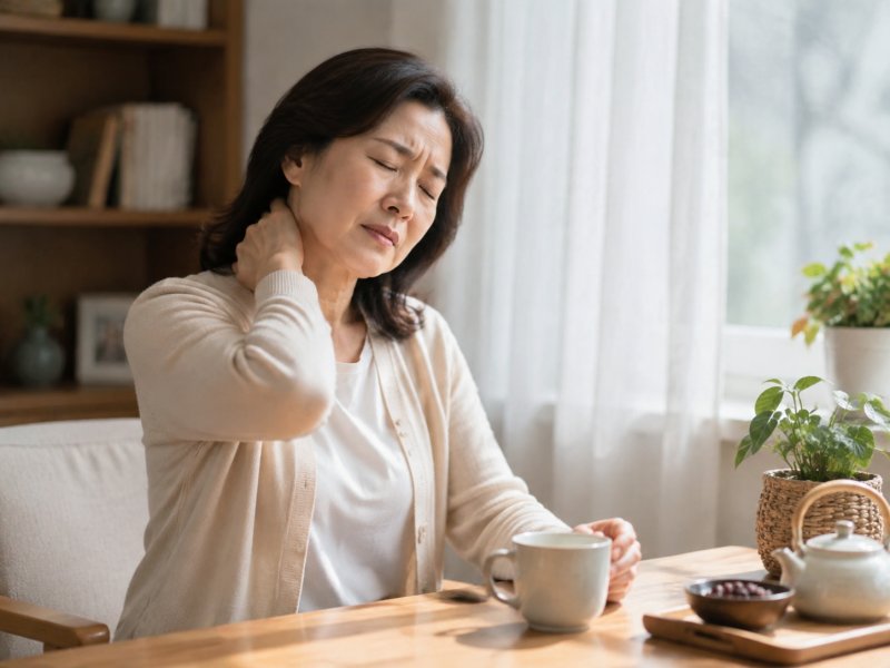 更年期女性得了颈椎病，喝温经通络汤之前要不要先调理气血？