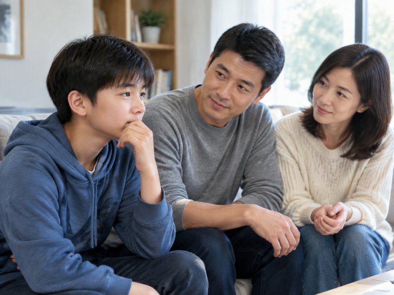青春期男孩对性越来越好奇,该怎么鼓起勇气跟爸妈开口聊这些事?