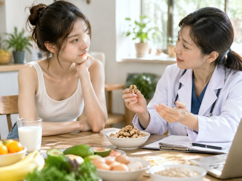 女性偏瘦想增重，每天吃核桃仁能不能长肉？医生说实话