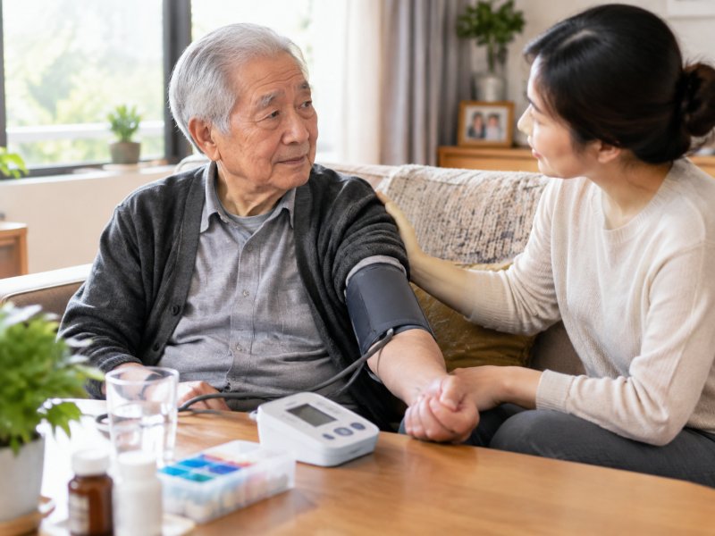老人查出房室传导阻滞怎么办？家属日常护理要盯紧哪几点