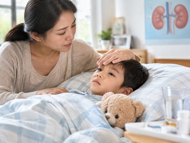 孩子肾炎反复发作是什么原因?家长最容易忽略的这4个细节别大意