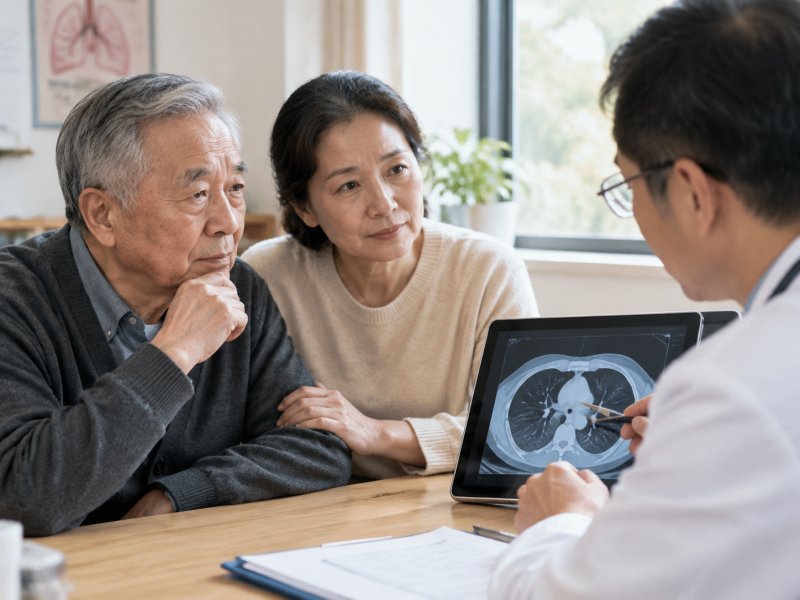 老人年纪大了查出肺癌该不该手术？保守治疗和介入治疗如何权衡