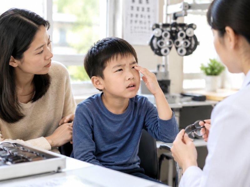 孩子说看不清,要不要马上配眼镜?先弄清这些再决定