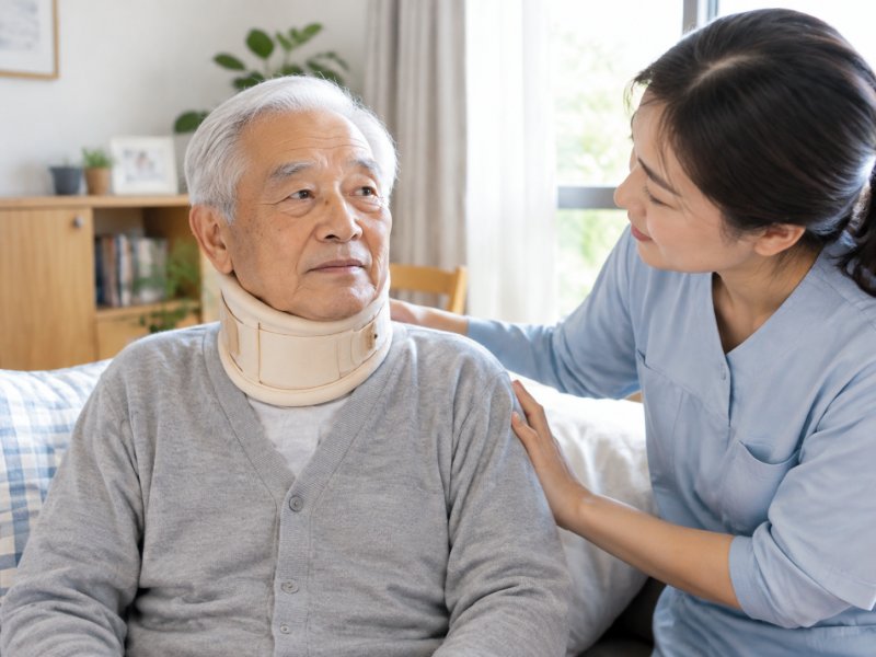 八十岁老人寰枢关节半脱位保守治疗行不行?日常护理要注意什么