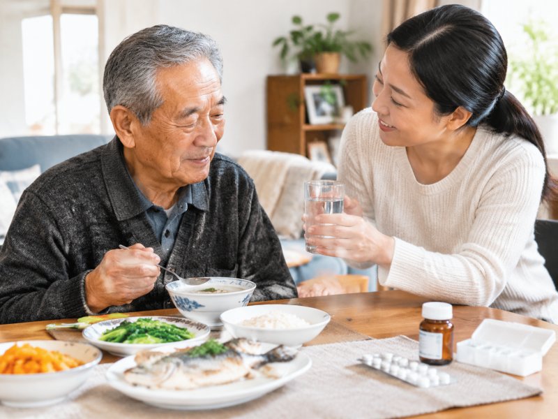 家有胃溃疡老人怎么照顾？日常三餐和用药要注意哪些事