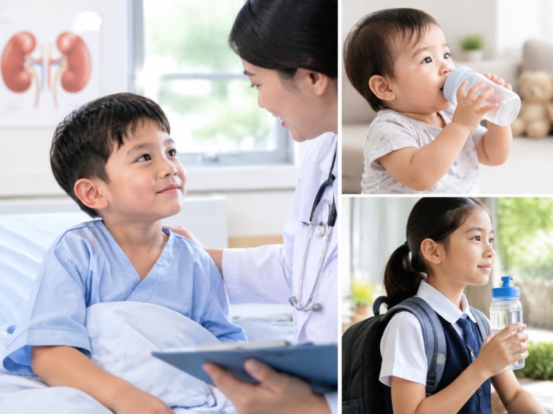 婴幼儿和学龄儿童的肾结石处理方法有什么不一样