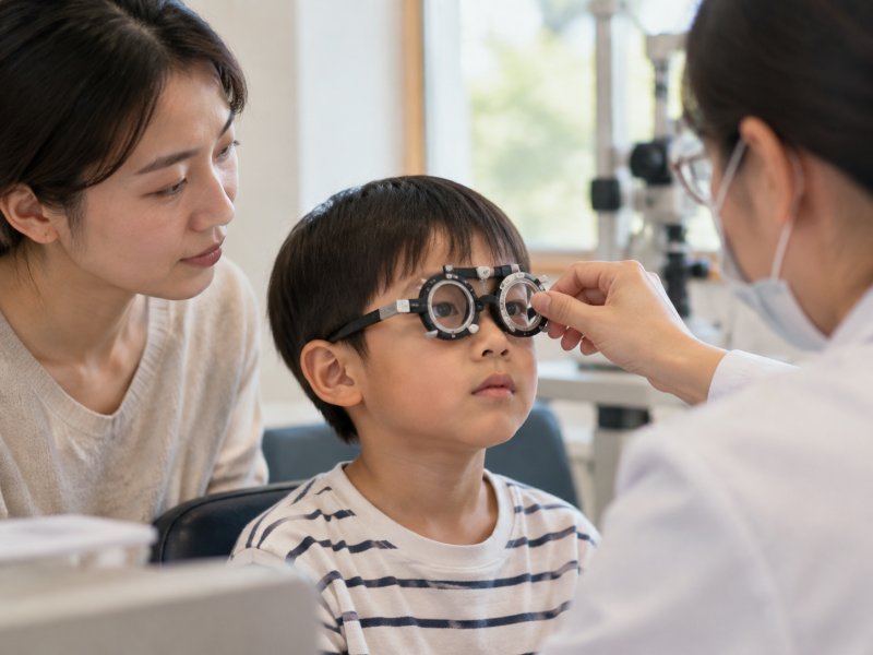 孩子才7岁就近视了,要不要立刻戴眼镜会不会加重近视?