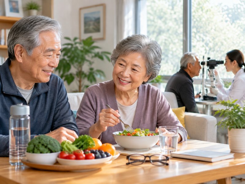 想预防老年黄斑变性,老人戒烟后还要注意什么?多久查一次眼底