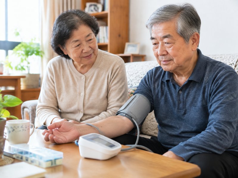 家里老人血压忽高忽低,日常护理要注意什么才能避免出意外