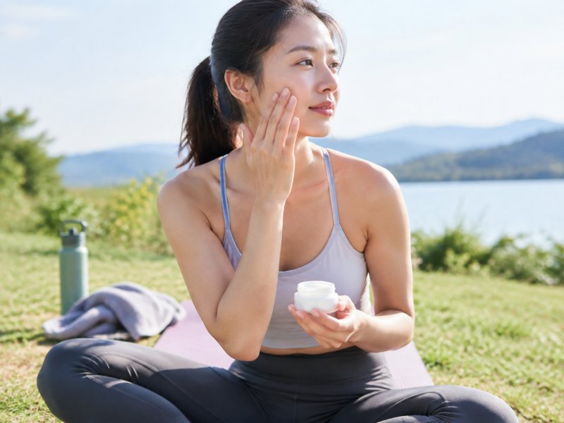 户外瑜伽后皮肤被风吹得干痒怎么护理?要不要马上洗脸涂霜?