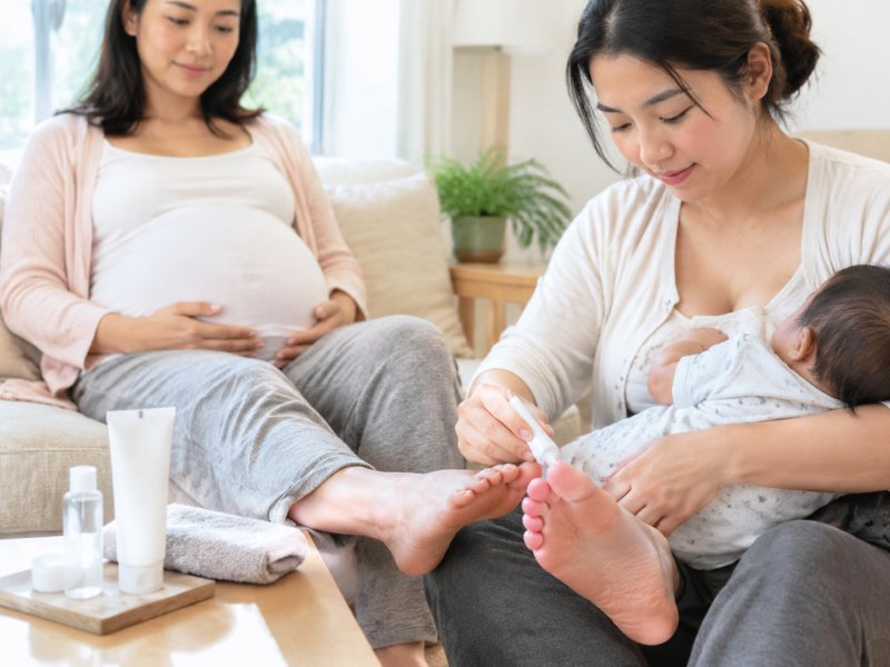 孕妇得了足癣能不能用药?哺乳期怎么安全处理脚上的真菌感染?