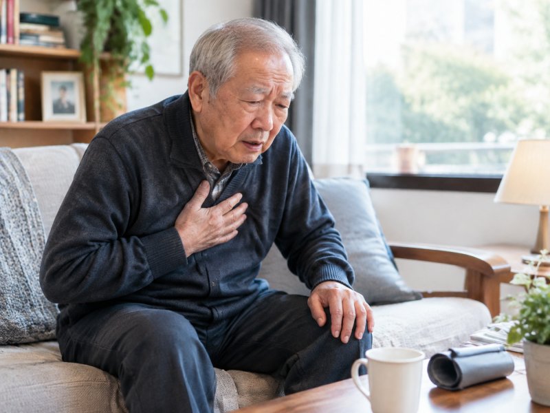 七十多岁老人经常胸闷气短，是冠心病还是呼吸问题，要不要去医院做哪些检查？