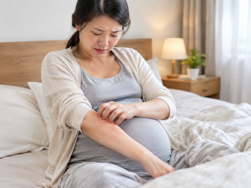 孕妇湿疹痒得睡不着该怎么办？孕期安全护理小方法来了