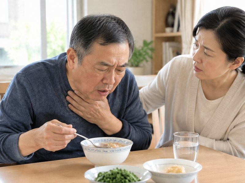 鼻咽癌中晚期吃饭总呛咳是什么原因，有没有办法缓解？