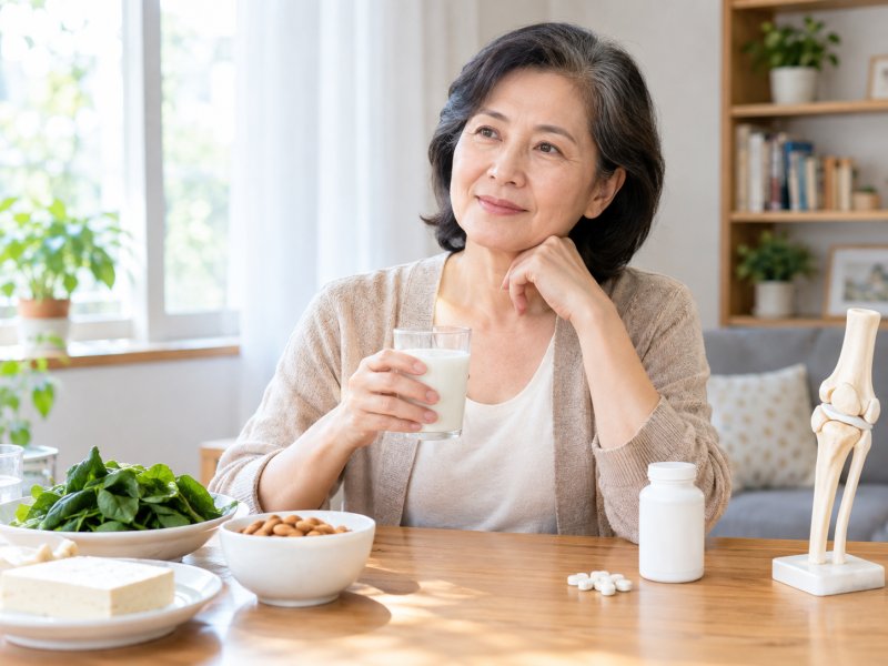 绝经后女性要不要每天补钙？补多少才能预防骨质疏松？