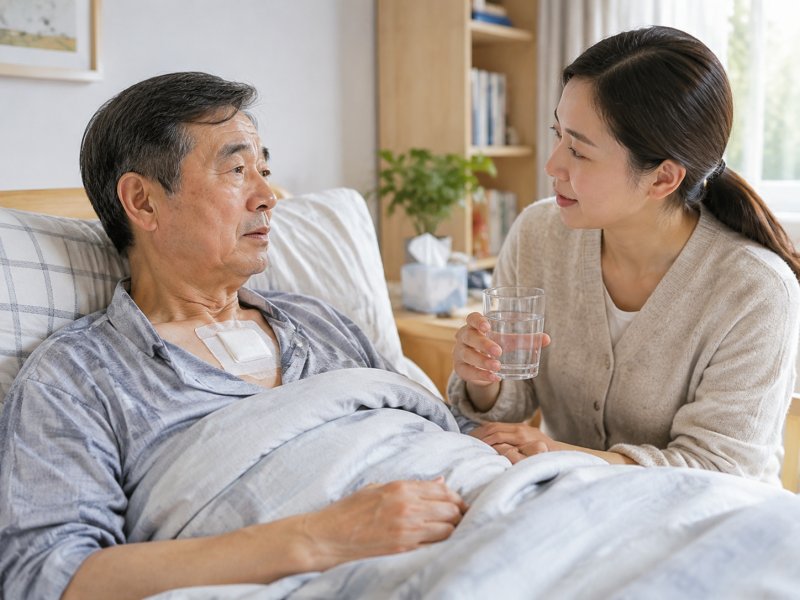 肺癌术后在家怎么护理?伤口和咳嗽有痰时要不要马上去医院?