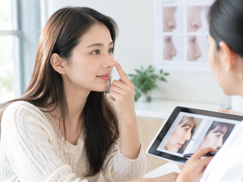 塌鼻梁做哪种隆鼻方案最自然能不能被看出来