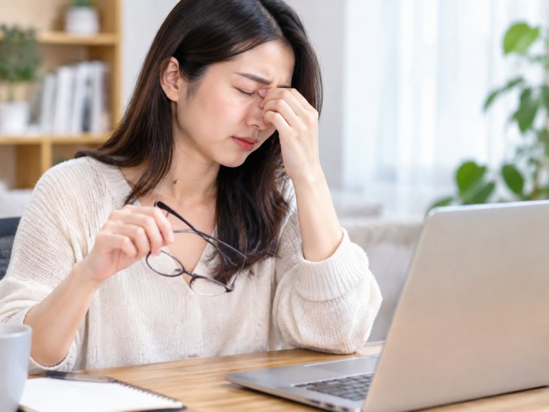 干眼症和视疲劳怎么区分?对照这3个症状自己就能判断