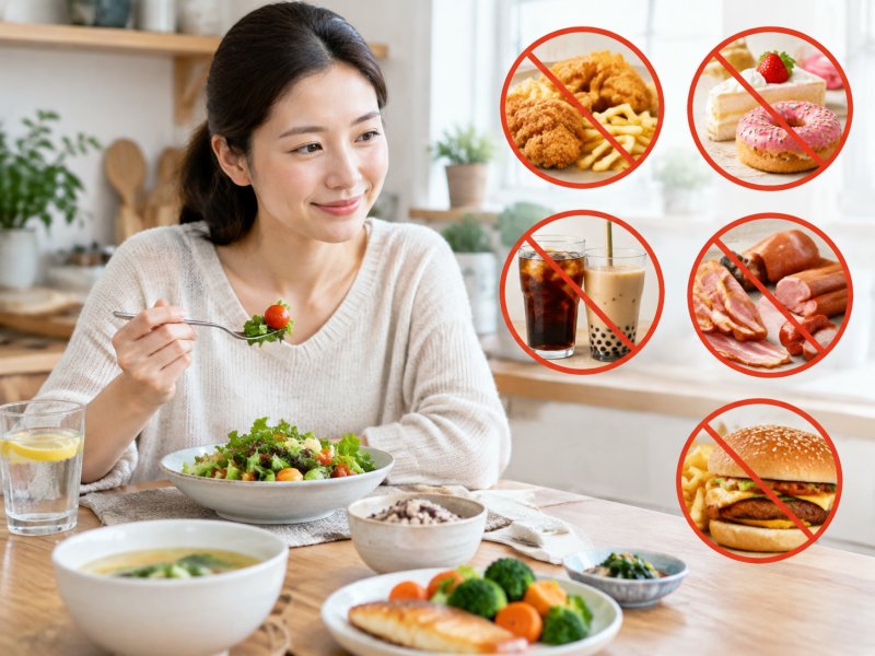 中医减肥期间三餐怎么吃？这5类食物要避开