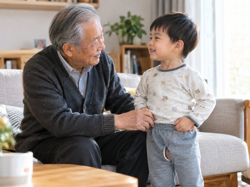 老人坚持给孩子穿开裆裤怎么说?用这3个理由说服他
