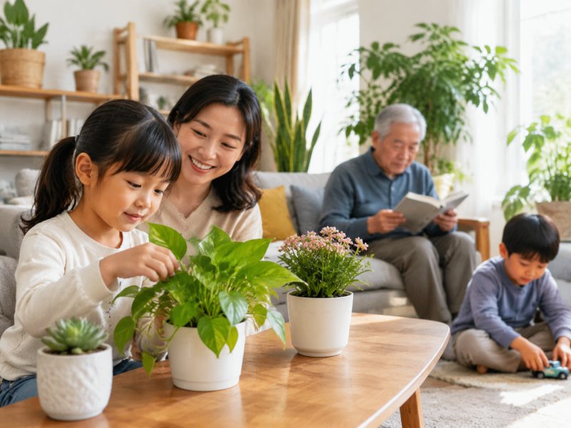 老人小孩在家能不能养这些植物?哪些人群更容易受影响?