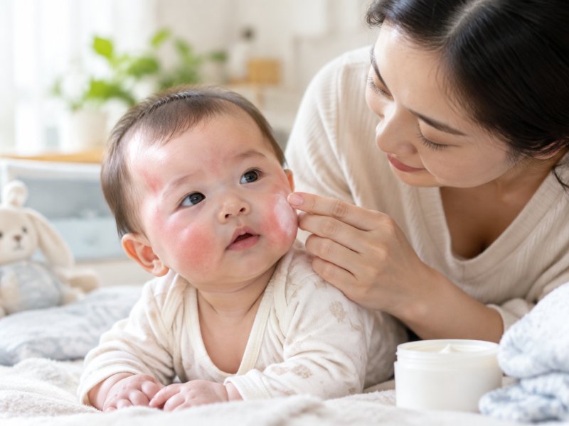 婴儿湿疹老是反复发作,到底怎么护理才能让宝宝舒服点